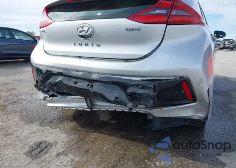 2017 Hyundai Ioniq Hybrid Limited z USA, uszkodzony, nr VIN KMHC05LC7HU023307